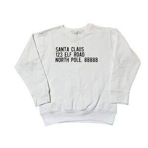 NEW The Wishing Elephant North Pole Santa Claus Sweatshirt Size 5/6